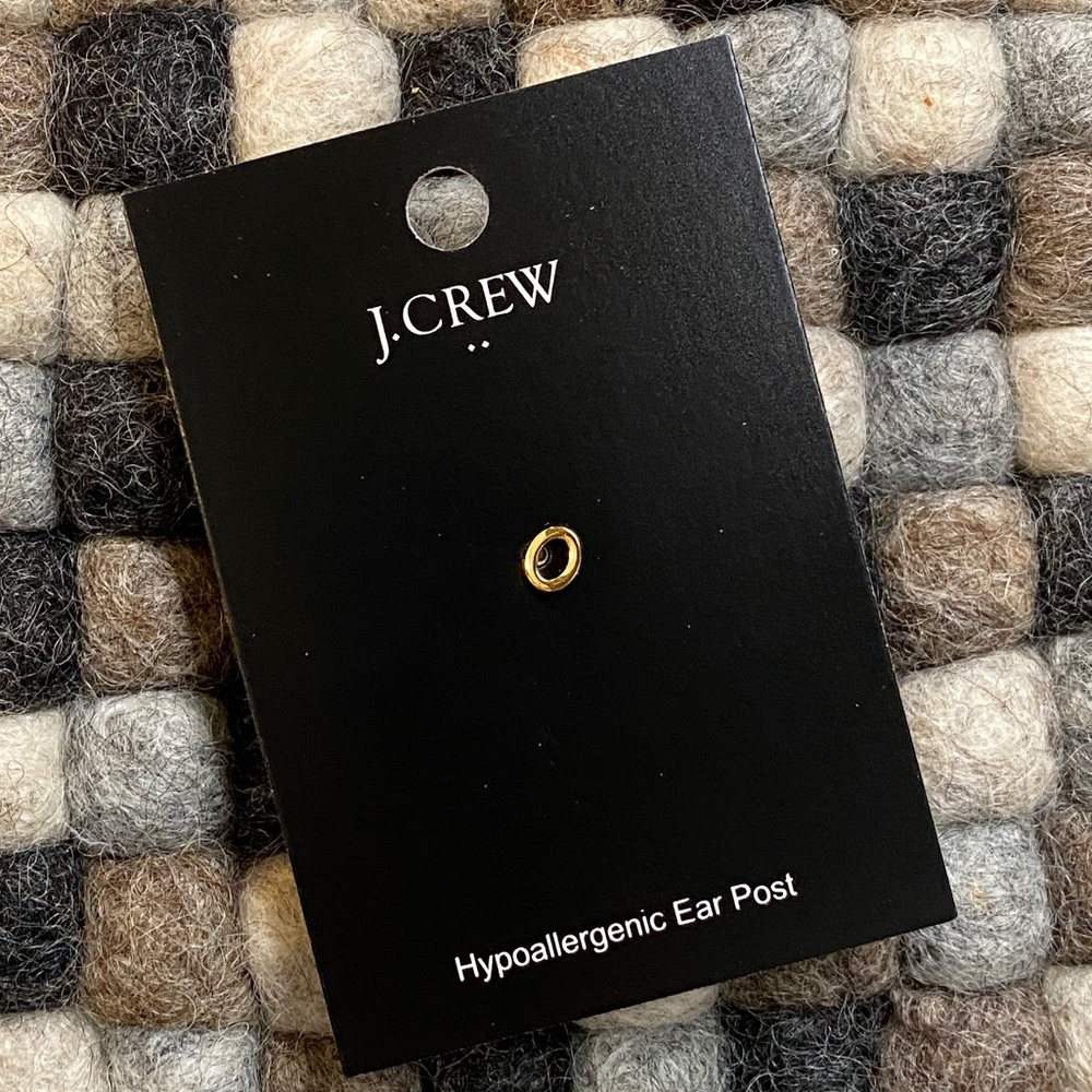 J Crew Zero 0 Single Stud Earring